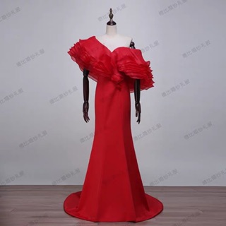 [HÀNG QUẢNG CHÂU - LOẠI 1] ĐẦM ĐUÔI CÁ XẾP TẦNG BỒNG BỀNH