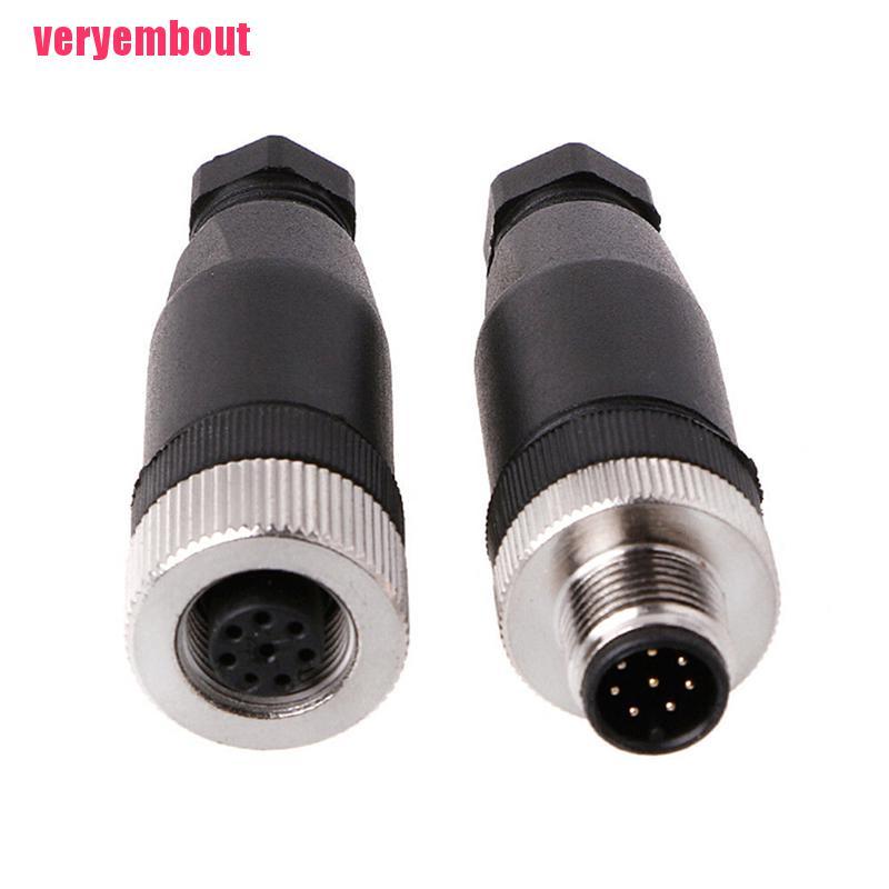 Đầu nối cảm biến M12 3/ 4/ 5 pin tiện lợi