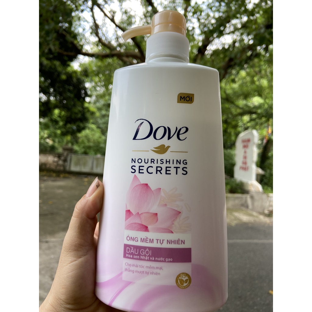 KEM XẢ DOVE NOURISHING SECRETS 620G hồng óng mềm tự nhiên