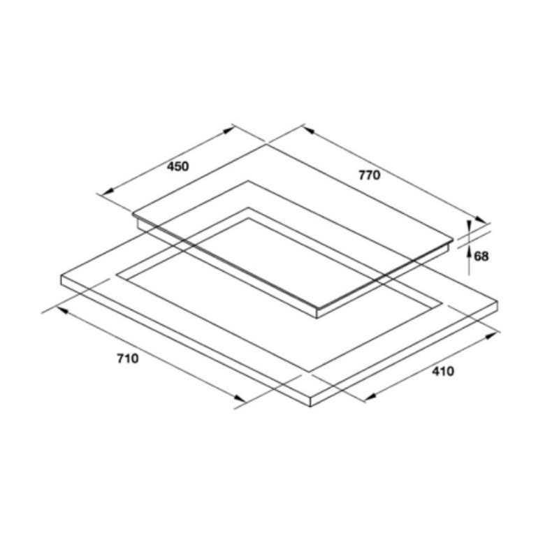 [FREESHIP HCM] Bếp Từ 2 Vùng Nấu Electrolux EHI7325BA - 6000W