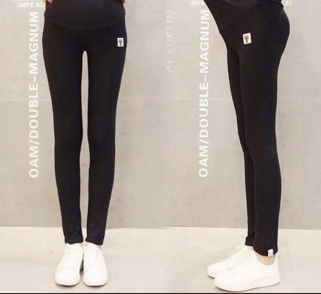 Quần legging bầu thu đông quần bầu giá rẻ co giãn tốt
