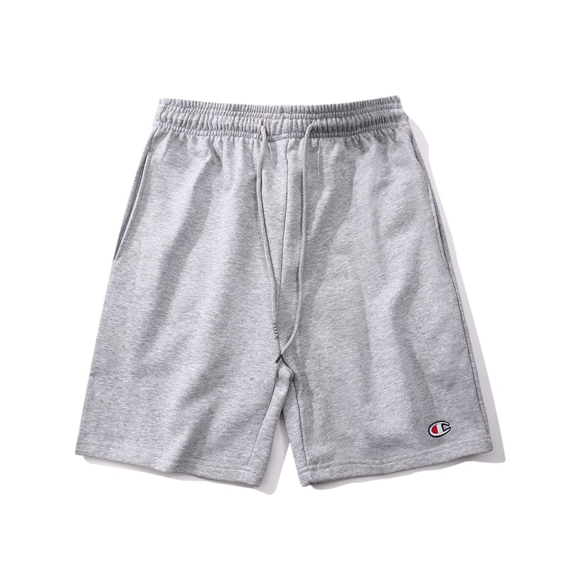 Quần Short Thể Thao Vải Cotton Thêu Chữ Champion Thời Trang Cho Nam Và Nữ