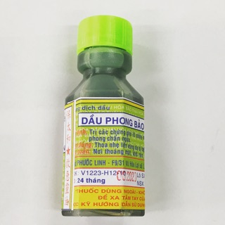 Dầu phong thái hoà bôi ghẻ lở, nhọt độc, phong ngứa