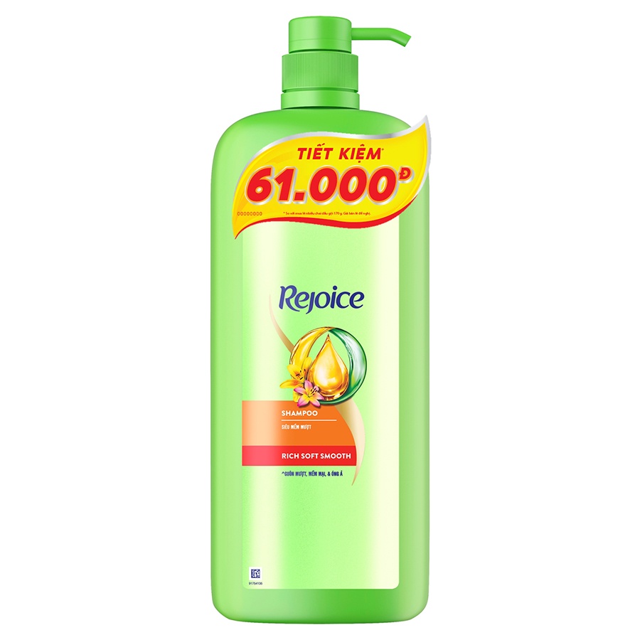 Dầu Gội Đầu Sunsilk Clear Pantene Dove Rejoice Cocoba Mềm Mượt Diệu Kỳ 1400g  MPQO