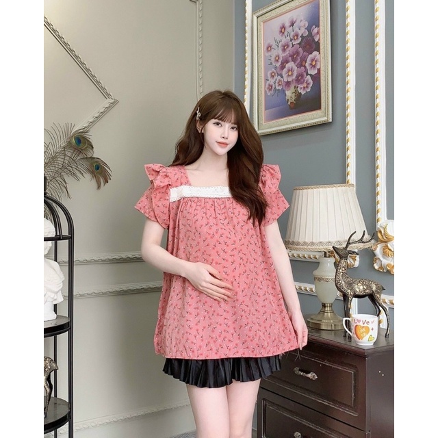 ÁO CỘC BẦU BABYDOLL DÁNG TRẺ ĐẸP