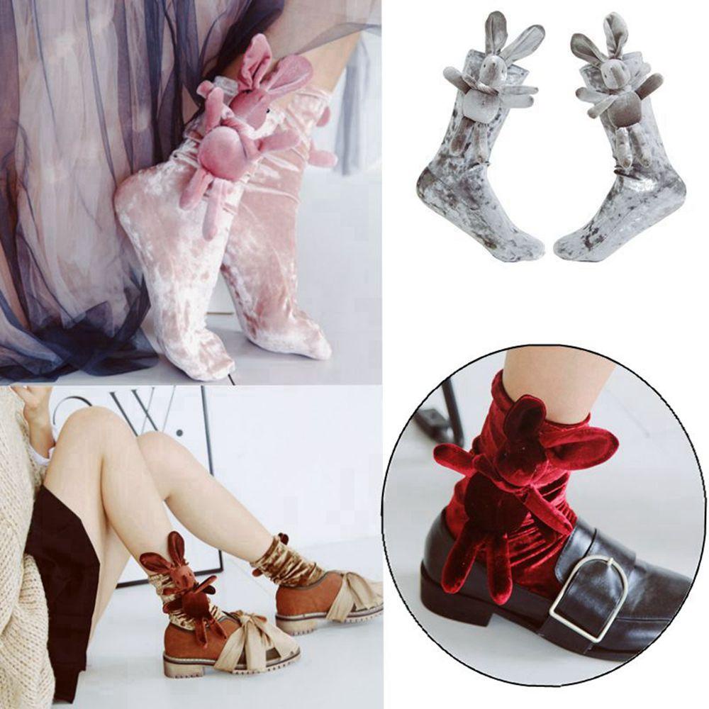 Vớ Nhung Thủ Công Mềm Mại Giữ Ấm Mùa Đông