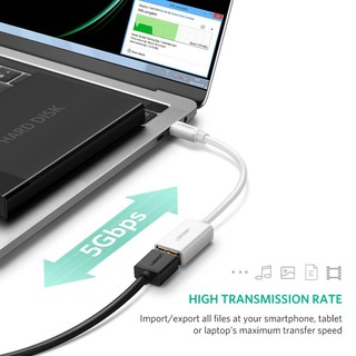 Cáp OTG USB Type C to USB 3.0 Ugreen 30702 cao cấp