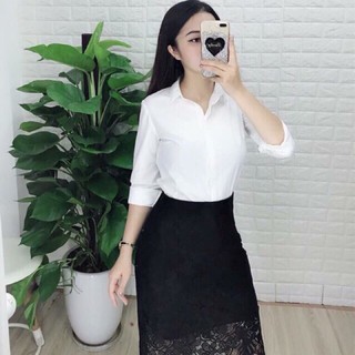 Áo sơ mi nữ công sở dài tay
