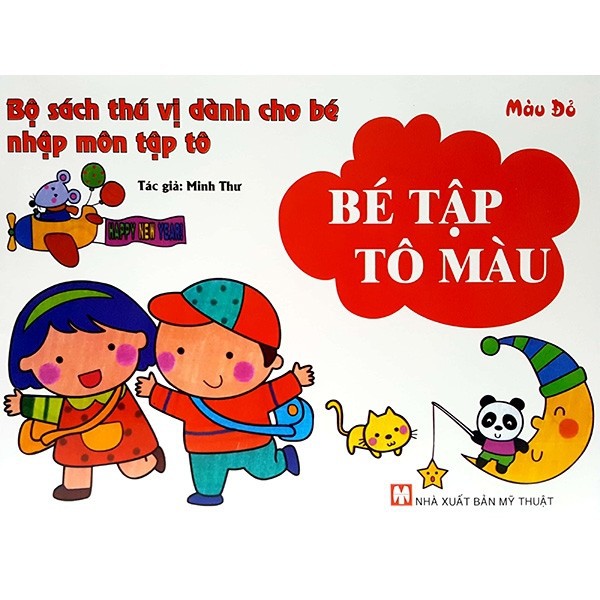 Sách - Bé Tập Tô Màu - Màu Đỏ