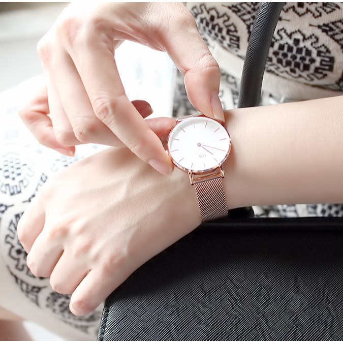 Đồng Hồ Nữ Daniel Wellington Classic Petite Melrose White DW Chính Hãng - OtisWatch