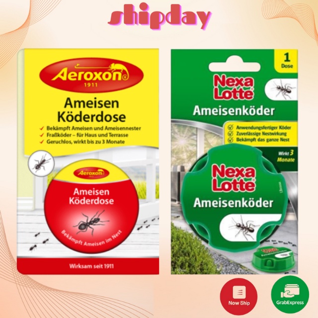 HỘP DIỆT KIẾN/GIÁN NEXALOTTE VÀ AEROXON - ĐỨC