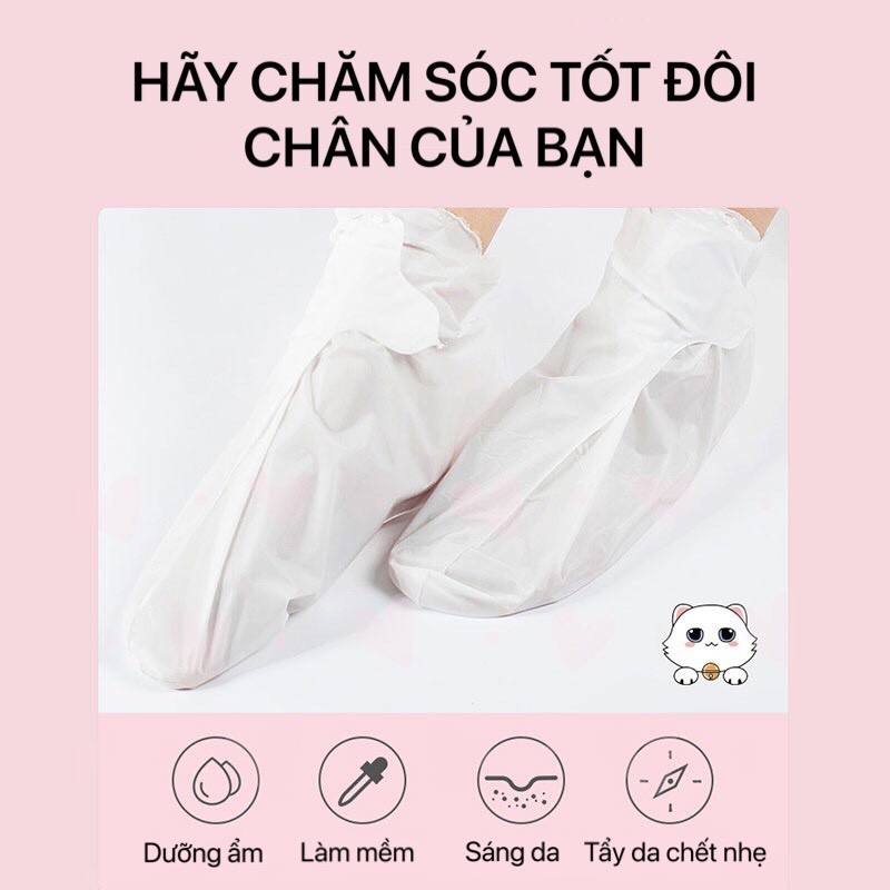 Mặt nạ tay mèo chân mèo VNO tẩy da chết dưỡng ẩm Nicotinamide Moisturizing Rejuvenating Hand Foot Film VNO001 VNO002