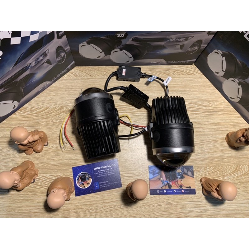 Bi Gầm iPHCAR M618 2,5inch Nguyên Khối Chống Nước Giá 1 Cặp