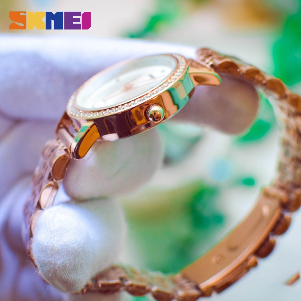 Đồng Hồ SKMEI 1311 Đính Đá Kim Cương Không Gỉ Thời Trang Sang Trọng | BigBuy360 - bigbuy360.vn