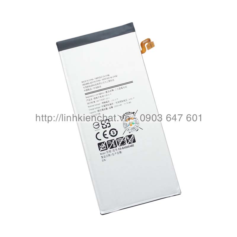 Pin Galaxy A8 2015 A800 SM-A800F 3050mAh Zin - Hàng nhập Khẩu