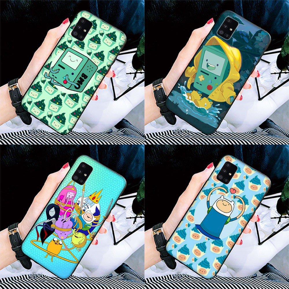 Ốp Lưng Silicone In Hình Adventure Time Cho Samsung A10 A10S A20 A30 A20E A20S A30S A50 A50S A70 A70S