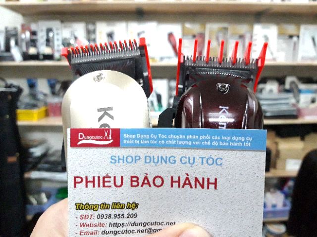 Cữ 1.5mm và 4.5mm, Bộ 2 cữ tông đơ 1.5mm và 4.5mm gá thép cao cấp chuẩn Barber cho thợ