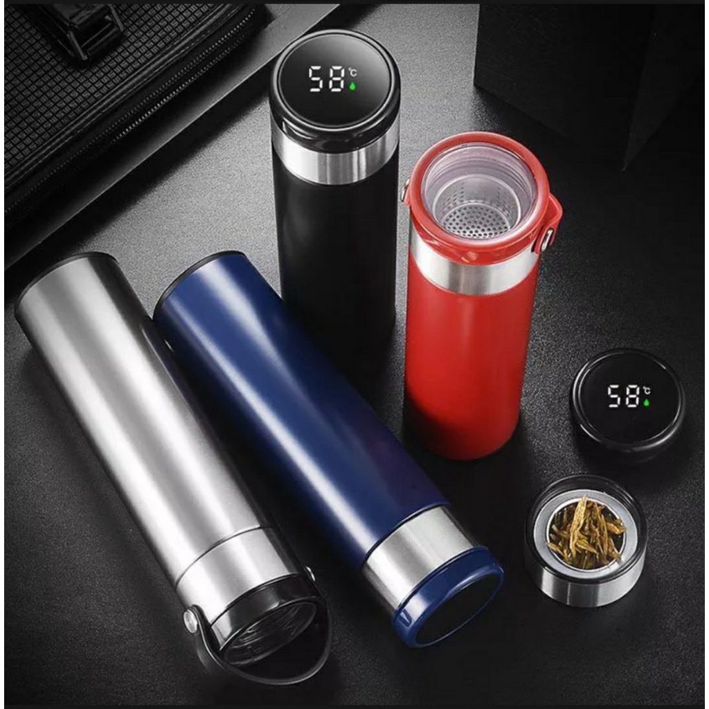[FREESHIP] Bình Nước Giữ Nhiệt Nóng Lạnh Cao Cấp Thiết Kế Màn Hình Cảm Biến Hiển Thị Nhiệt Độ Độc Đáo.