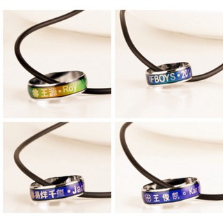  nhẫn đổi màu TFBOYS kèm dây đeo chỉ 30k/cái  Ugiá sập kh2