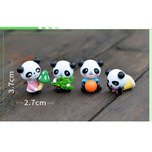 Gấu trúc panda - đồ lưu niệm, quà tặng, trang trí tiểu cảnh terrarium