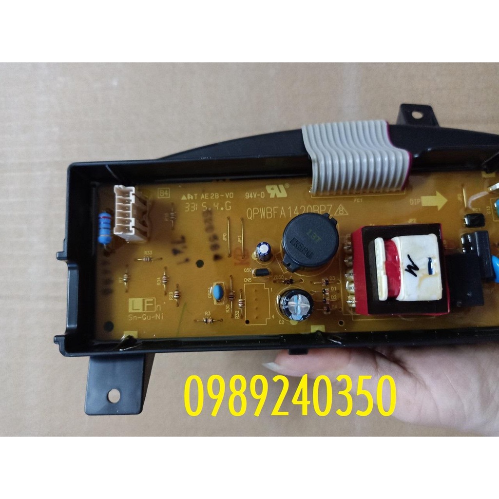 Bo mạch máy giặt SHARP A733 cửa đứng chính hãng