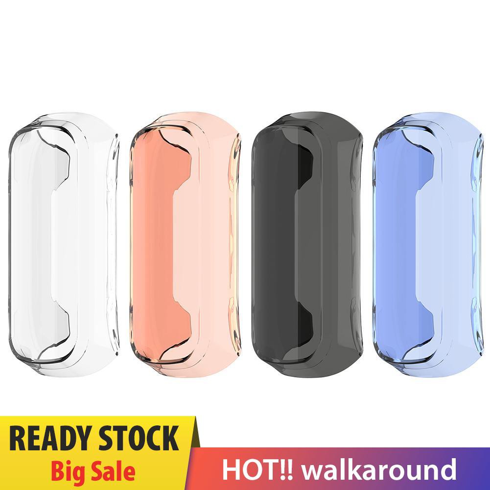 Dây đeo tpu trong suốt cho đồng hồ thông minh cao cấp Galaxy Fit-E R375 L &amp; 6