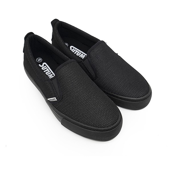 Giày slip on nam SUTUMI sum1286 - black