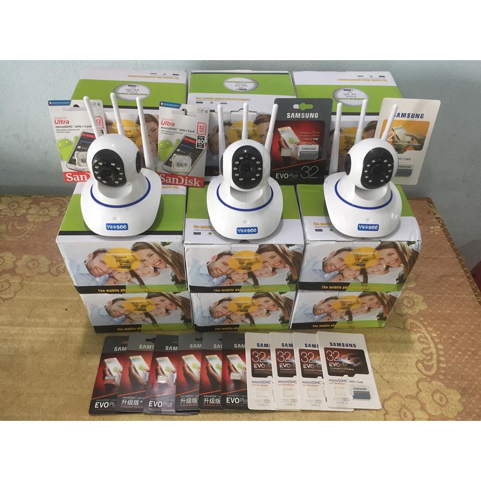 Camera Yoosee - 3 Anten HD - Smart Home đúng chuẩn