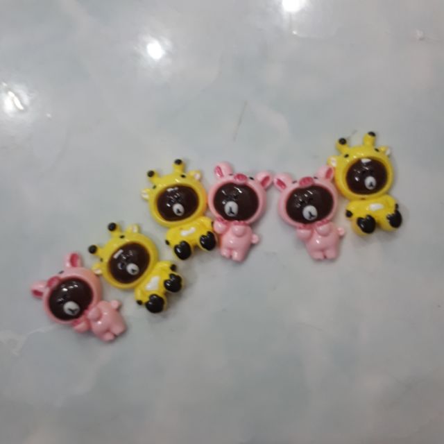 Charm gấu cute 6k