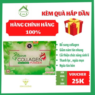 Diệp lục collagen mờ nám tàn nhang , cân bằng nội tiết tố , giảm mụn, ngừa táo bón - HÀNG CHÍNH HÃNG 100%