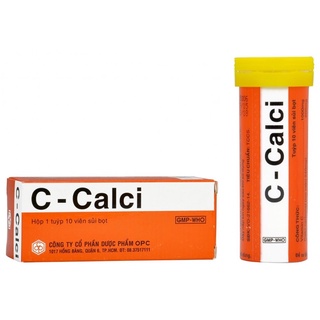 Viên sủi C-Calci tăng sức đề kháng