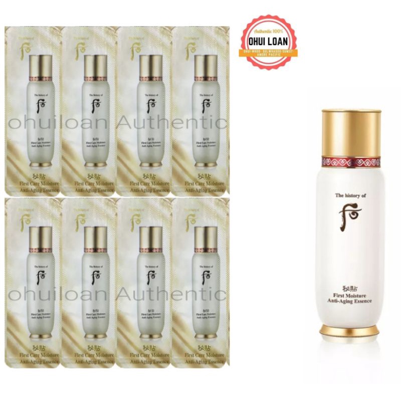 Combo 10 tinh chất Whoo Bichup First Care Moisture Anti-Aging Essence.