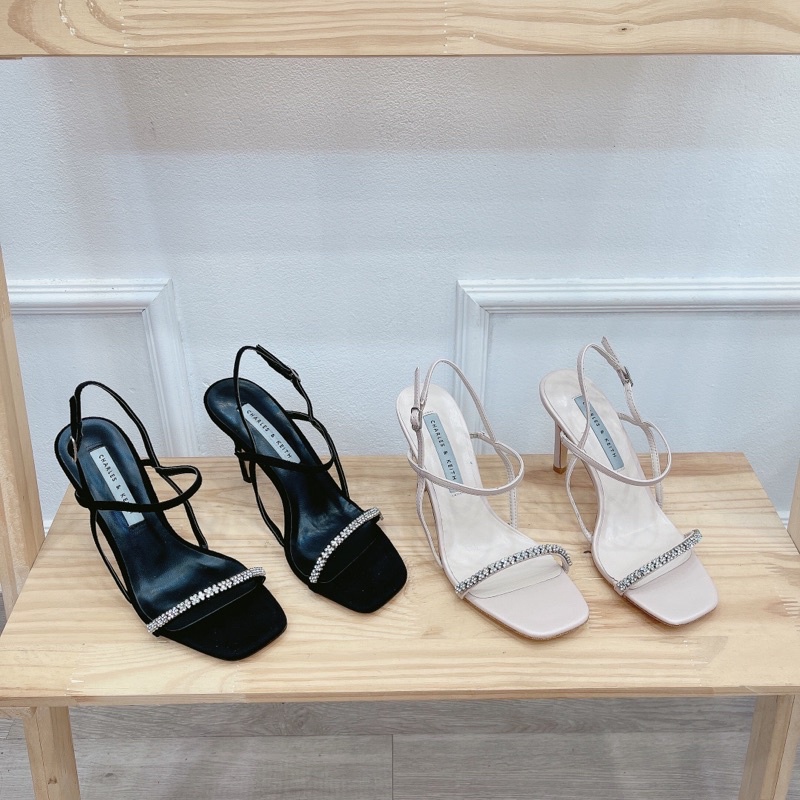 Sandal cao gót quai đá hàng cao cấp fullbox