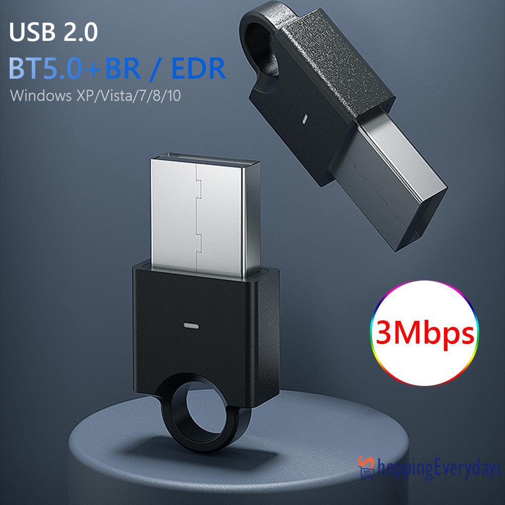 【sv】 Xfanic B108 USB Mini Bluetooth 5.0 Dongle Bluetooth Adapter for PC Computer