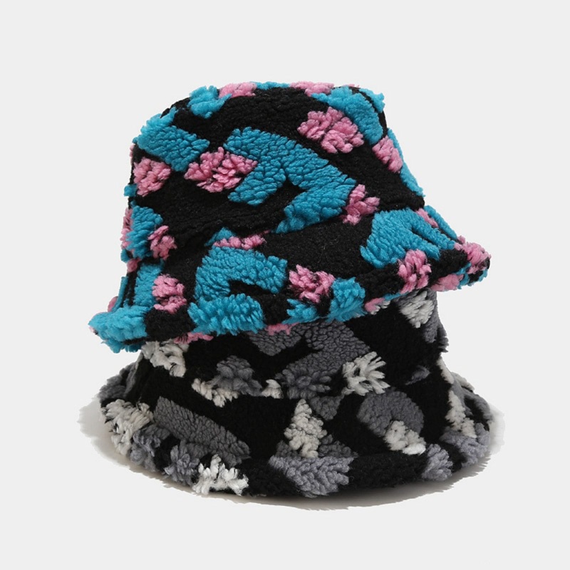 Nón Tai Bèo Phủ Lông Dày Dặn Phong Cách Hip Hop Thời Trang Mùa Đông Cá Tính