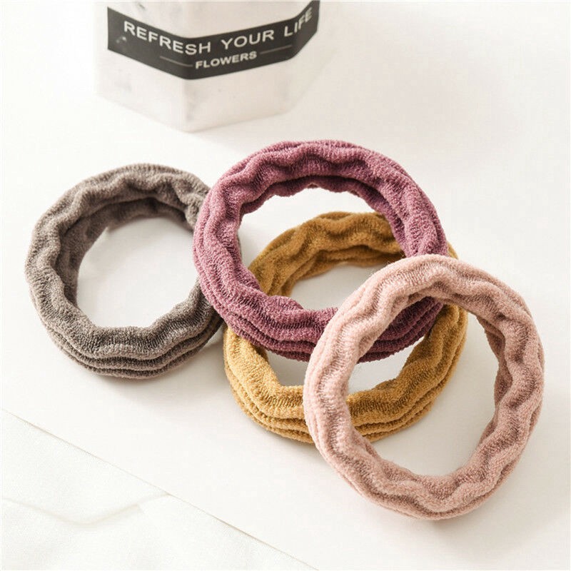 Set 5 dây cột tóc , dây buộc tóc mẫu Hàn Quốc dễ thương