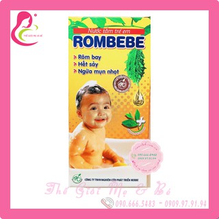 Nước tắm trẻ em Rombebe