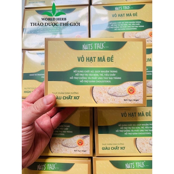 Vỏ Hạt Mã Đề Psyllium