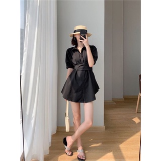 SET ÁO SƠ MI THẮT EO+ QUẦN