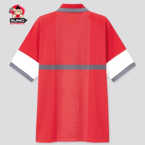 Áo Thể Thao Uniqlo Chính Hãng Màu Đỏ - Cờ Nhật - Uniqlo Tennis 2021 - Nishikori T-Shirt-Sumo Authentic