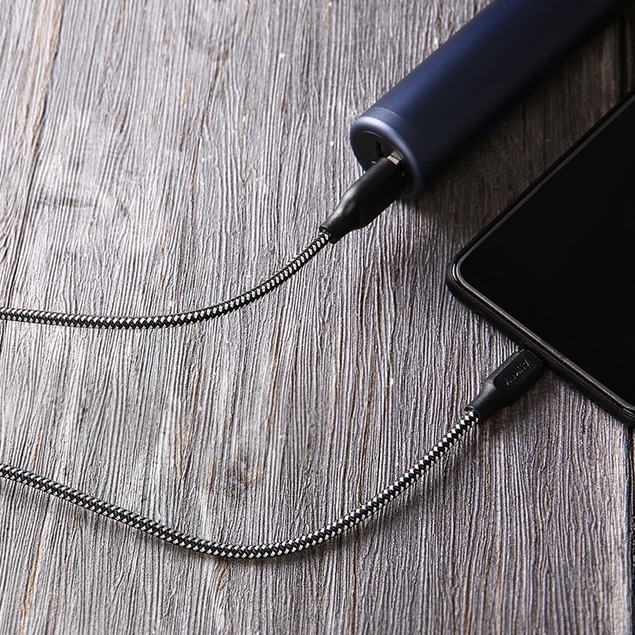Cáp sạc nhanh Aukey CB-BAM1/2 Micro Dây sạc Usb 3.0 480Mbps cho xiaomi samsung