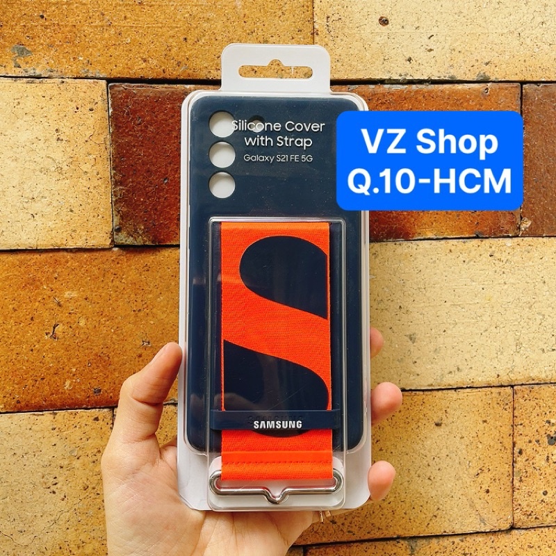 Chính hãng nguyên seal-Ốp lưng Silicone Cover cho điện thoại Samsung Galaxy S21 Fe 5G