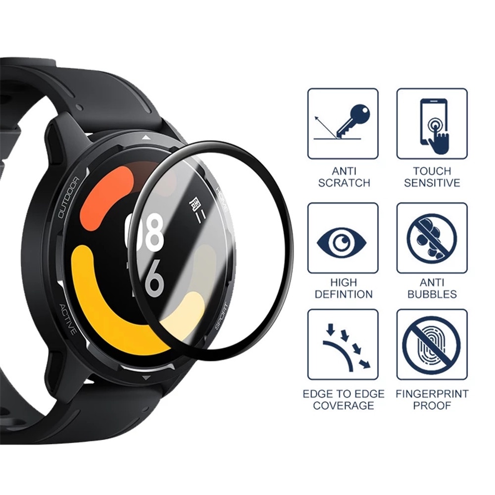 Miếng Dán 3D Bảo Vệ Màn Hình Đồng Hồ Thông Minh Xiaomi Watch S1 Active / S1 / Mi Watch 2