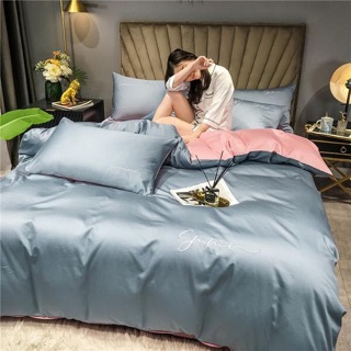 Bộ chăn ga gối lụa sumoi cao cấp nhiều mẫu