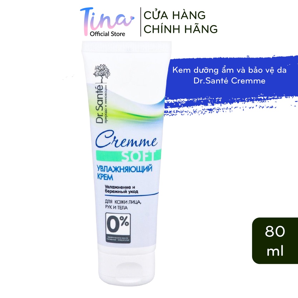 Kem Dưỡng Ẩm Dr.Sante Cremme Cung Cấp Độ Ẩm Và Bảo Vệ Da Toàn Thân 80ml - TN053