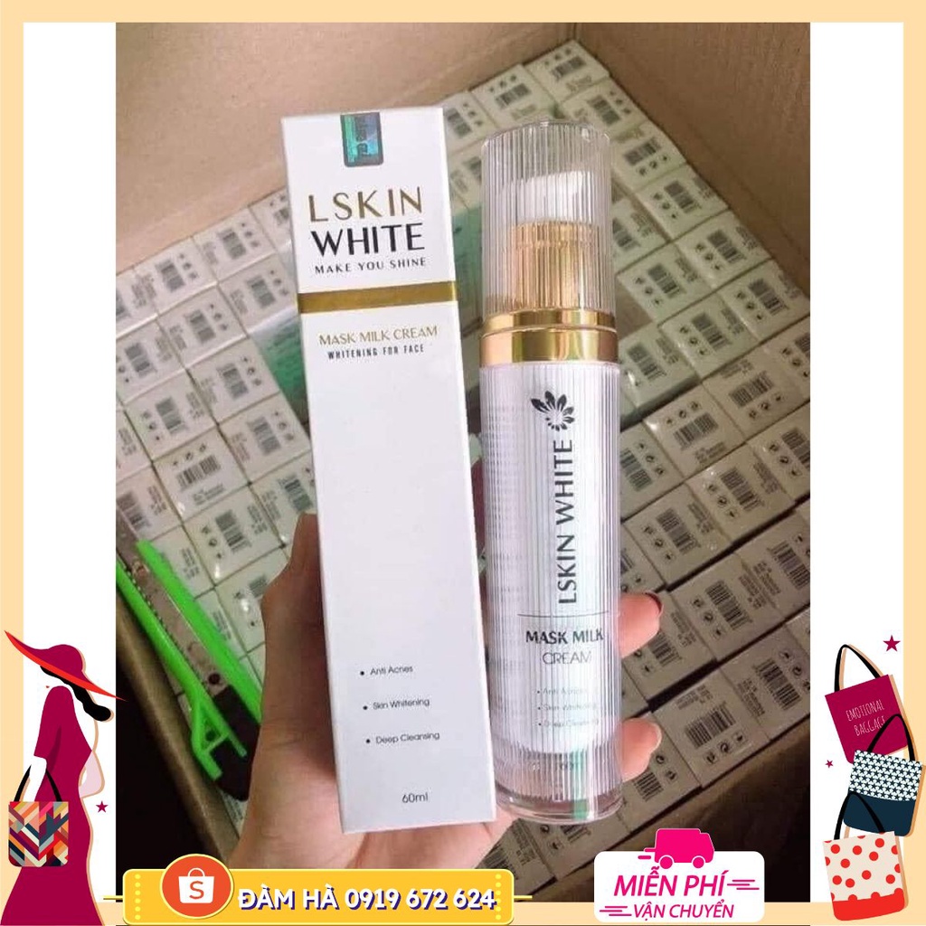 [Ảnh Thật] Ủ Kén tằm Lskin white Đan Thy