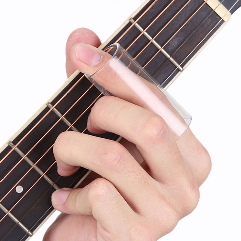 1x Nắp Trượt Perspex Đeo Ngón Tay Chơi Đàn Guitar