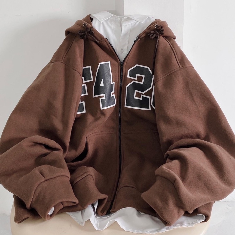 [ sẵn] Áo Khoác Nỉ Form Rộng F426 ullzang unisex pqk [ nam nữ mặc ] | BigBuy360 - bigbuy360.vn