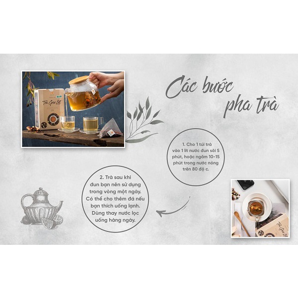Trà gạo lứt Quê Việt thanh lọc gan, giải độc cơ thể nguyên liệu tự nhiên an toàn 600gr/hộp