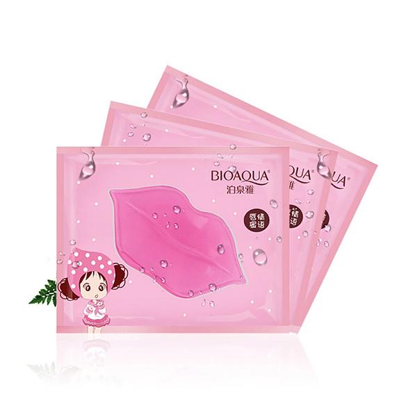 Mặt Nạ Dưỡng Môi Bioaqua hàng Nội địa Trung giúp căng bóng, xóa thâm môi-Lips Mask